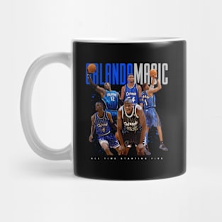 Orlando Magic All Time Sting Five Mug